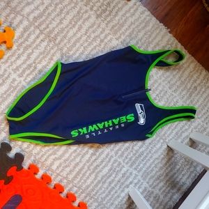 Seattle Seahawks official NFL team apparel women's bodysuit size medium